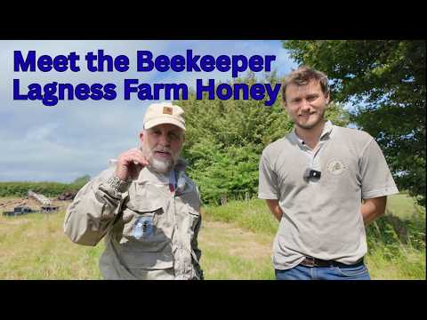 Meet the beekeeper, Lagness farm honey.