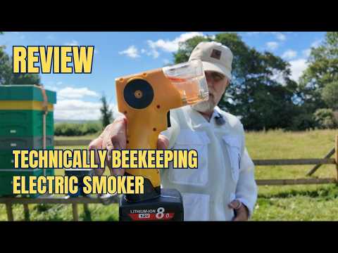 Technically Beekeeping electric smoker